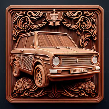 3D модель Autobianchi A112 (STL)